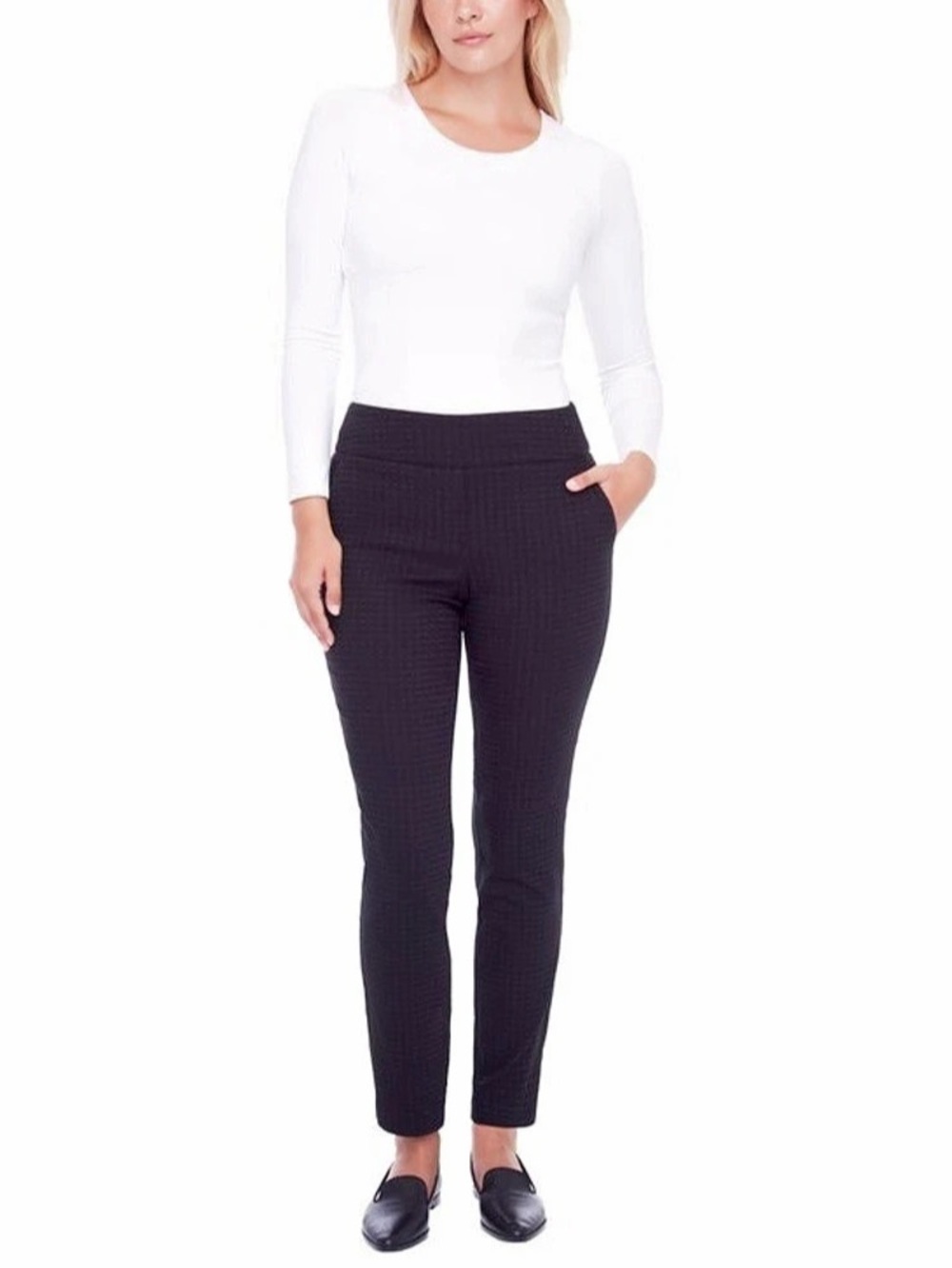 S.C. & CO. Pull-on Straight Leg Pant with Tummy Control. Straight Leg Pants in